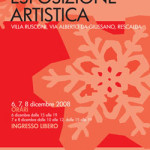 Locandina Esposizione 6-7-8 Dicembre 2008